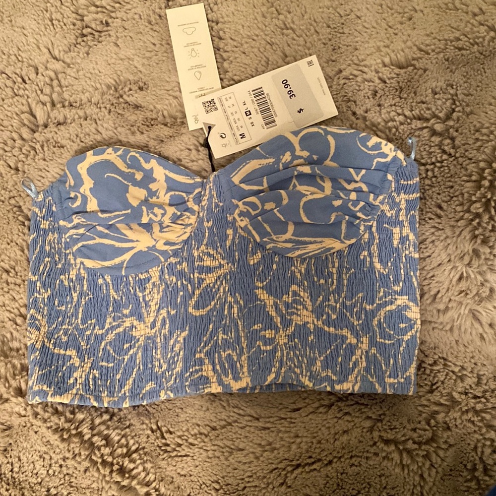 zara tube top